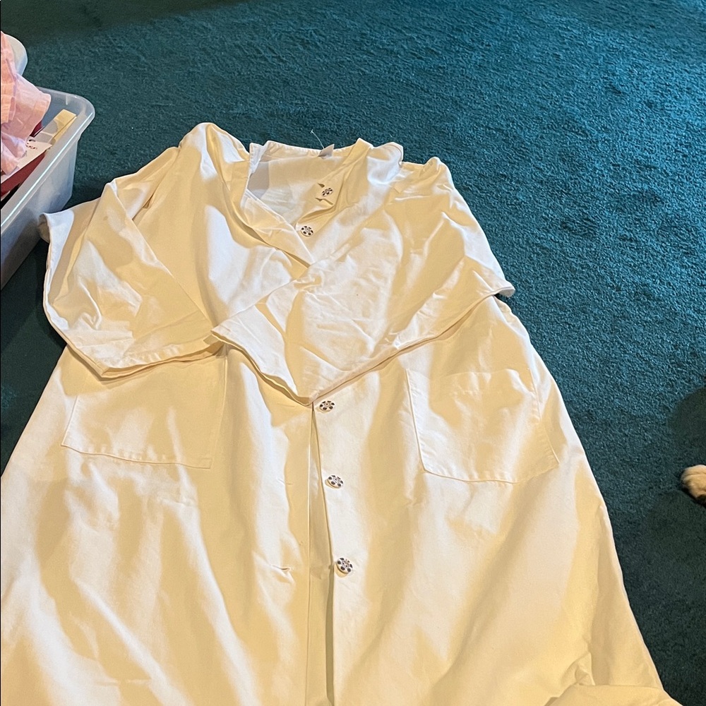 White chef jacket
